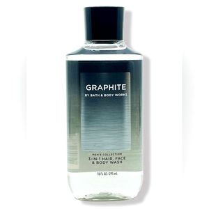 Bath & Body Works Men's Collection 3-In-1 Hair, Face & Body Wash 10oz (Graphite)